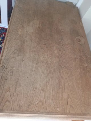 SE VENDE MESA - ESCRITORIO ANTIGUA DE ROBLE