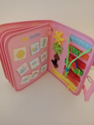 Hahalaland Toddler Busy Board 3+