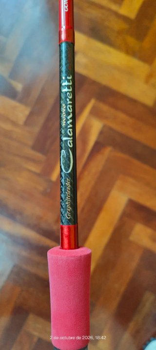 Caña de pescar Graphiteleader Calamaretti Rosso