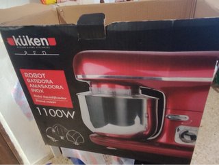 Robot Batidora Küken 1100W Vintage Roja