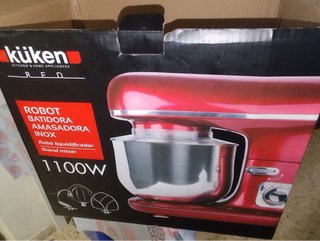 Robot Batidora Küken 1100W Vintage Roja
