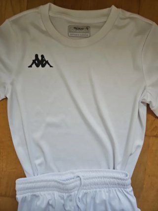 Conjunto Kappa Fútbol Blanco