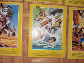 Lote de 8 n° JABATO COLOR SUPERAVENTURAS