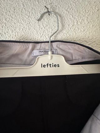 Pantalones Negros mango