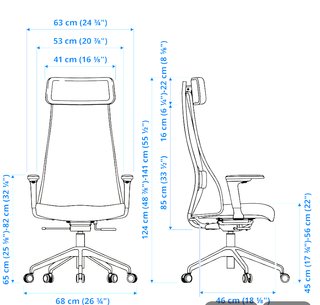 Silla de oficina IKEA JÄRVFJÄLLET