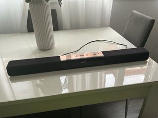 Philips HTL2160/12 Barra Sonido Negra y Dorada