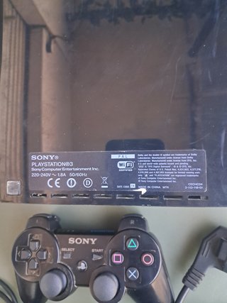 Playstation 3 Retrocompatible Sony Negra