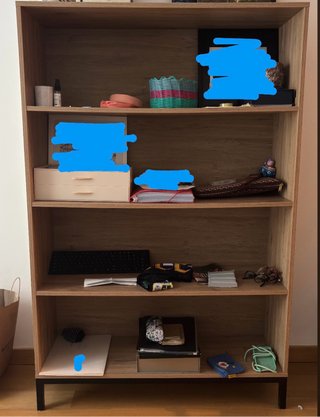 Estantería Banak Madera y Metal