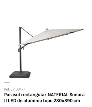 Parasol Naterial Grande
