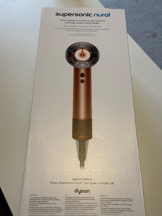 Dyson Supersonic Nural Amber Silk nuovo