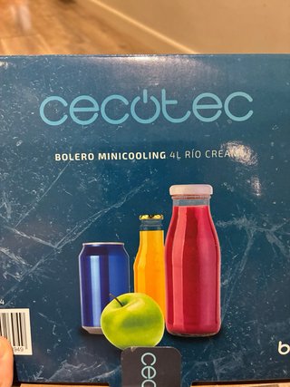 NUEVA Mini Nevera Cecotec Bolero 4L