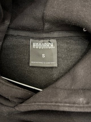 Sudadera Hoodrich Negra Talla S