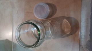 Botes de cristal herméticos de 750 ml aprox.