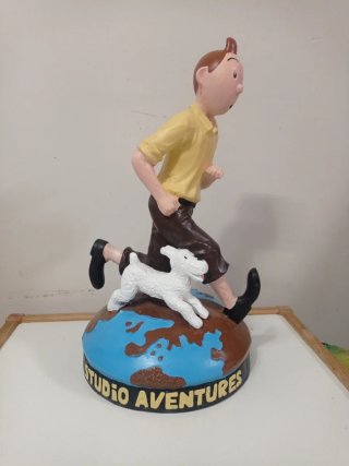 Figura Tintín PVC Mundo Studio Aventures