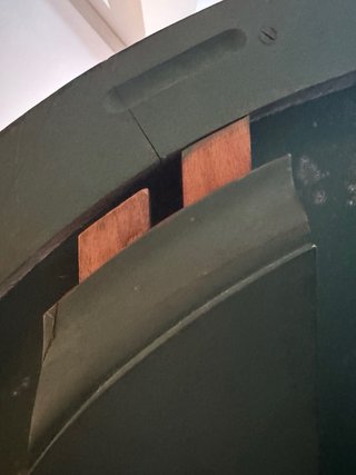 Mesa madera clásica caoba extensible pie tallado