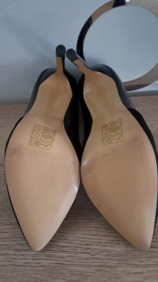 Zapatos de tacón Marypaz negros punta 36