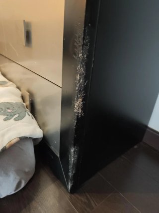 Mueble de salón completo negro y plata - 3 módulo