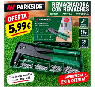 Set de Remachadora Parkside