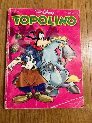 Topolino n. 2125 del 20 agosto 1996
