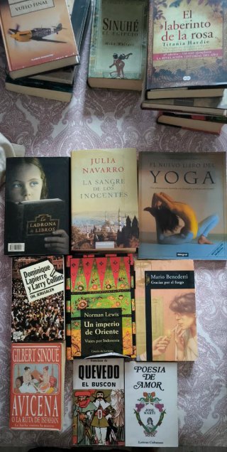 Libros lectura de todo tipo