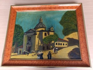 Pintura Iglesia Romería M. Roda