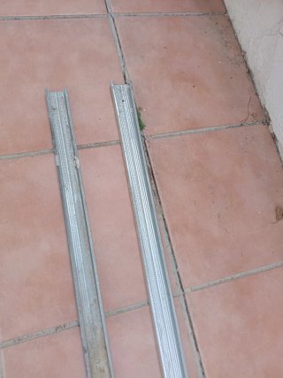2 Perfiles para Pladur 4,8 cm x 3 m
