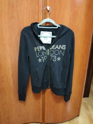 Sudadera Pepe Jeans Negra Talla S