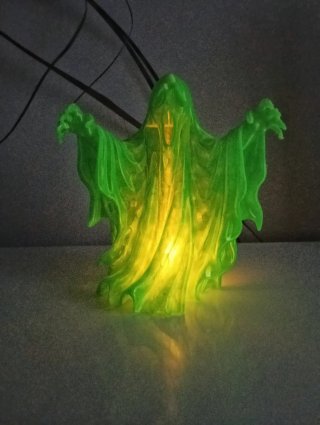 Luz ambiental Fantasma Halloween