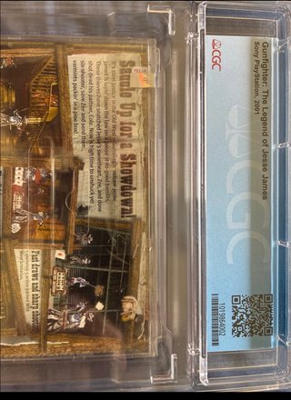 Gunfighter PS1 (PlayStation) CGC 9.9 A++