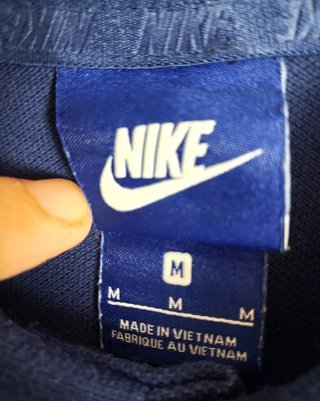 Polo Nike azul marino talla M