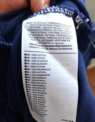 Polo Nike azul marino talla M