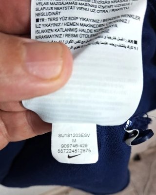 Polo Nike azul marino talla M