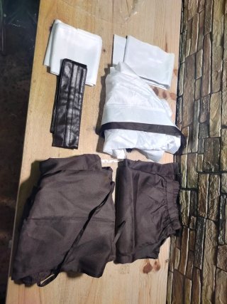 GOTHDEN Jedi Disfraz para adultos Talla XL  180 cm