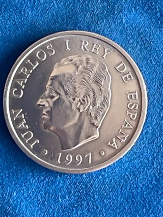 Moneda de Plata Juan Carlos I 1991