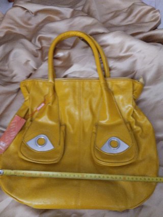 Bolso amarillo mostaza