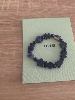 Pulsera Tous Gemas Azul con diseños de Tous