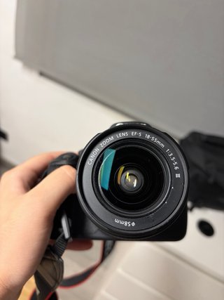 Cámara Canon 1200D Negra + Accesorios