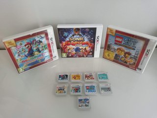 Lote 9 giochi Nintendo 3DS