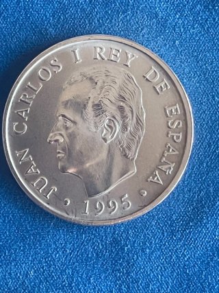 Moneda de Plata Juan Carlos I 1995