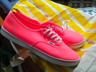 Zapatillas Vans Authentic Rosa Talla 43