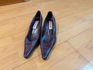 Zapatos de tacón El Corte Inglés Granate