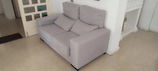 Sillón sofa de dos plazas pequeño