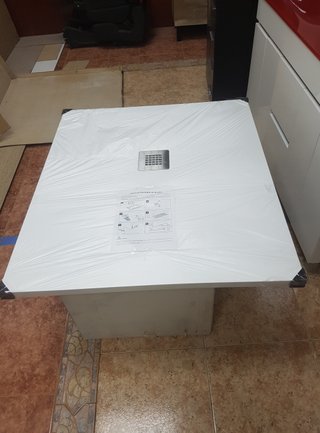 135X110BL - Plato de ducha 135X110 cm