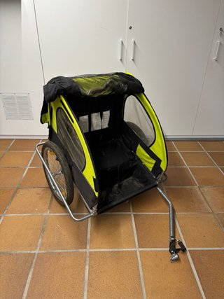 Carro para niños para bicicleta