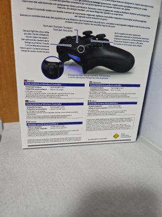 Mando PS4 DualShock 4 Azul Transparente