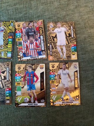 Cartas Adrenalyn Momentum