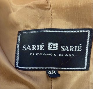 Traje chaqueta Sarie beige talla 48
