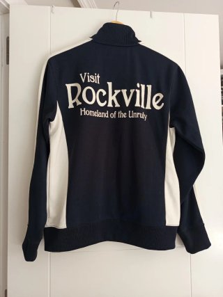 Chaqueta Springfield vontagecNegra y Beige Talla M