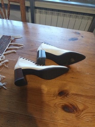 Zapatos de vestir blancos mujer