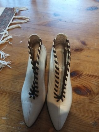 Zapatos de vestir blancos mujer